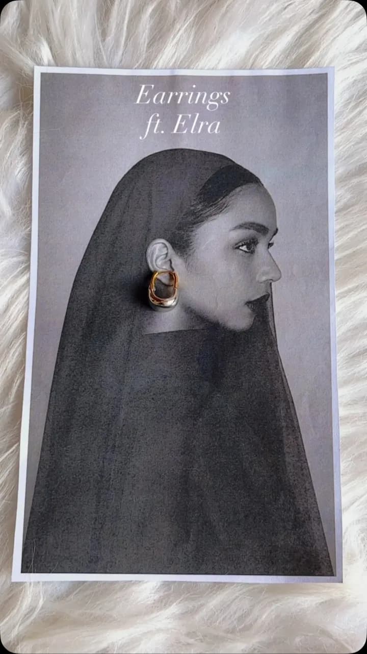 Instagram post with the caption: Must own Earrings - Anti Tarnish ✅ Waterproof ✅ 

Comment down l...