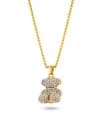 Pavé Teddy Necklace