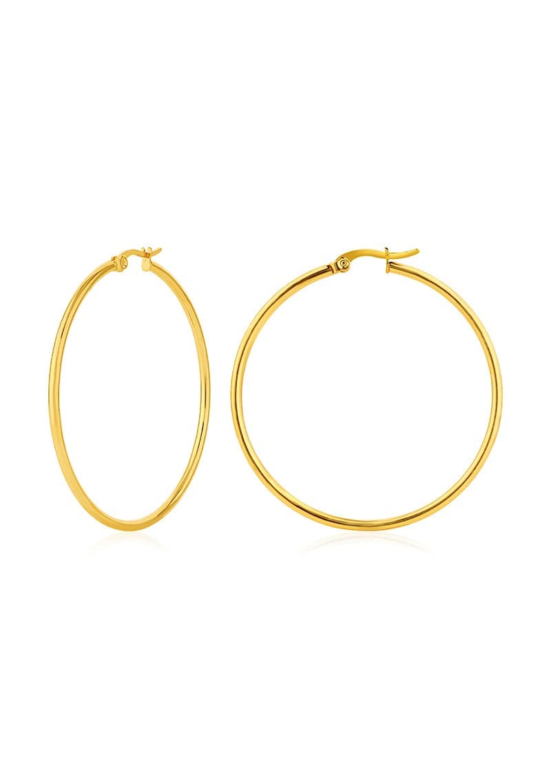 Golden Halo Hoops
