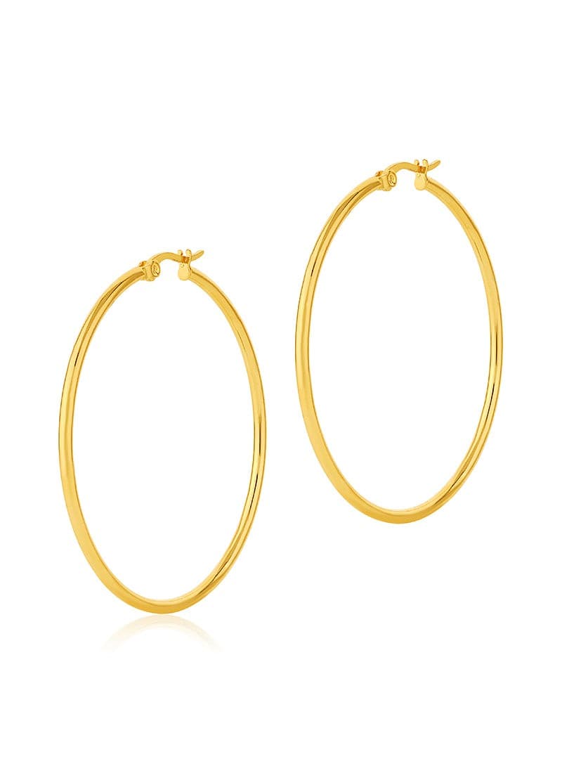 Golden Halo Hoops