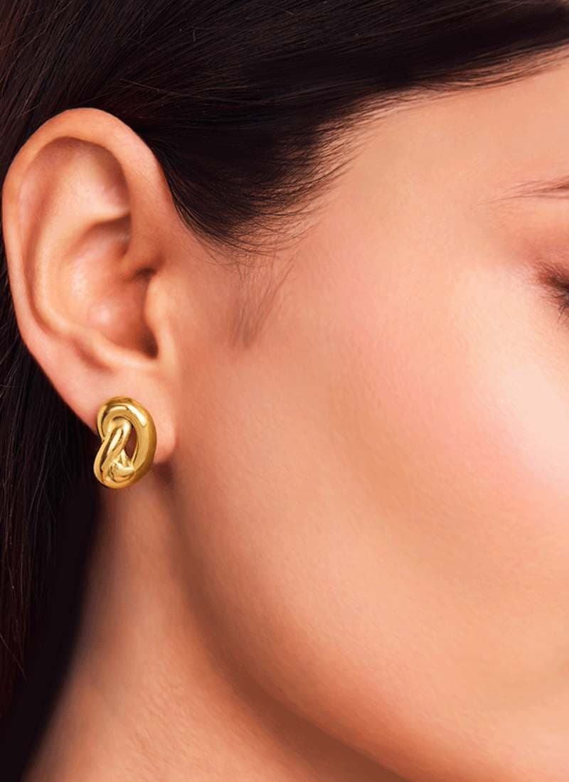 Bold Twist Earrings