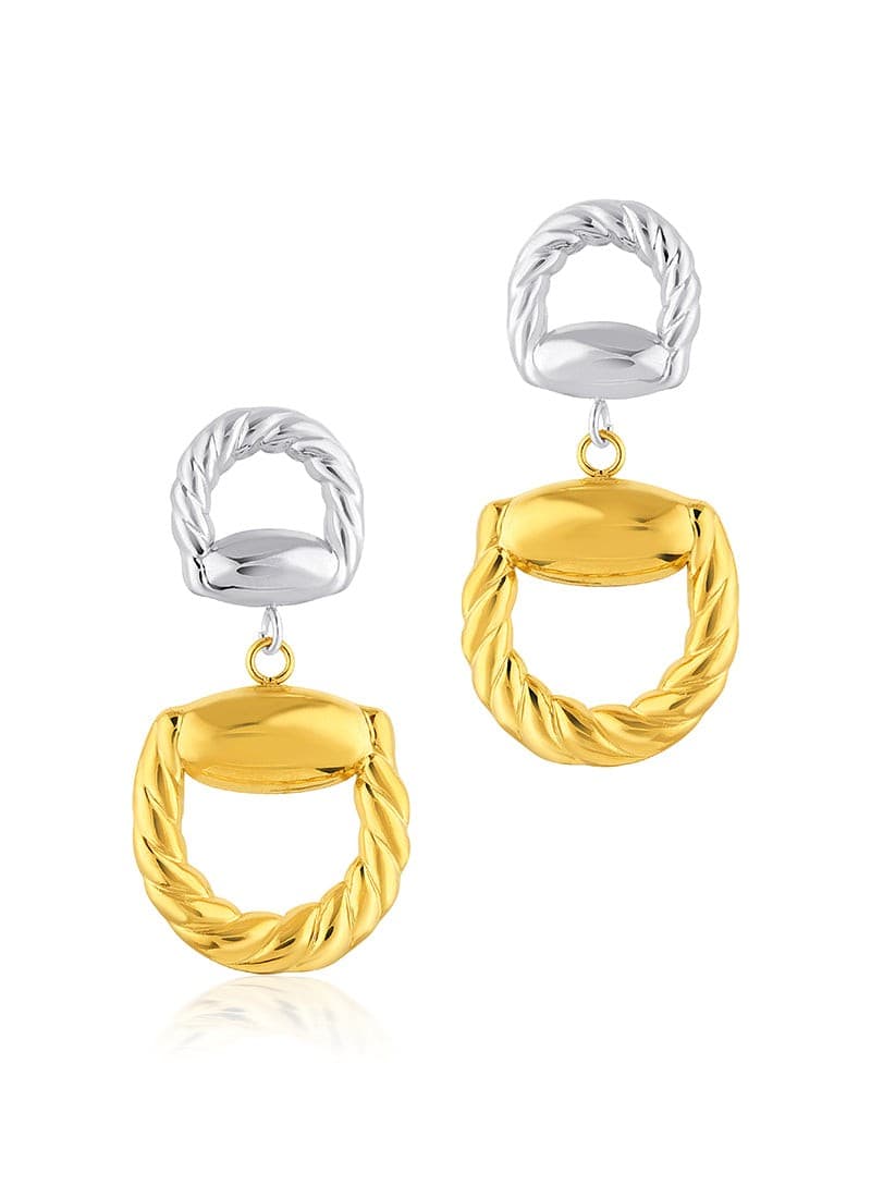 Tidal Twisted Braid Earrings