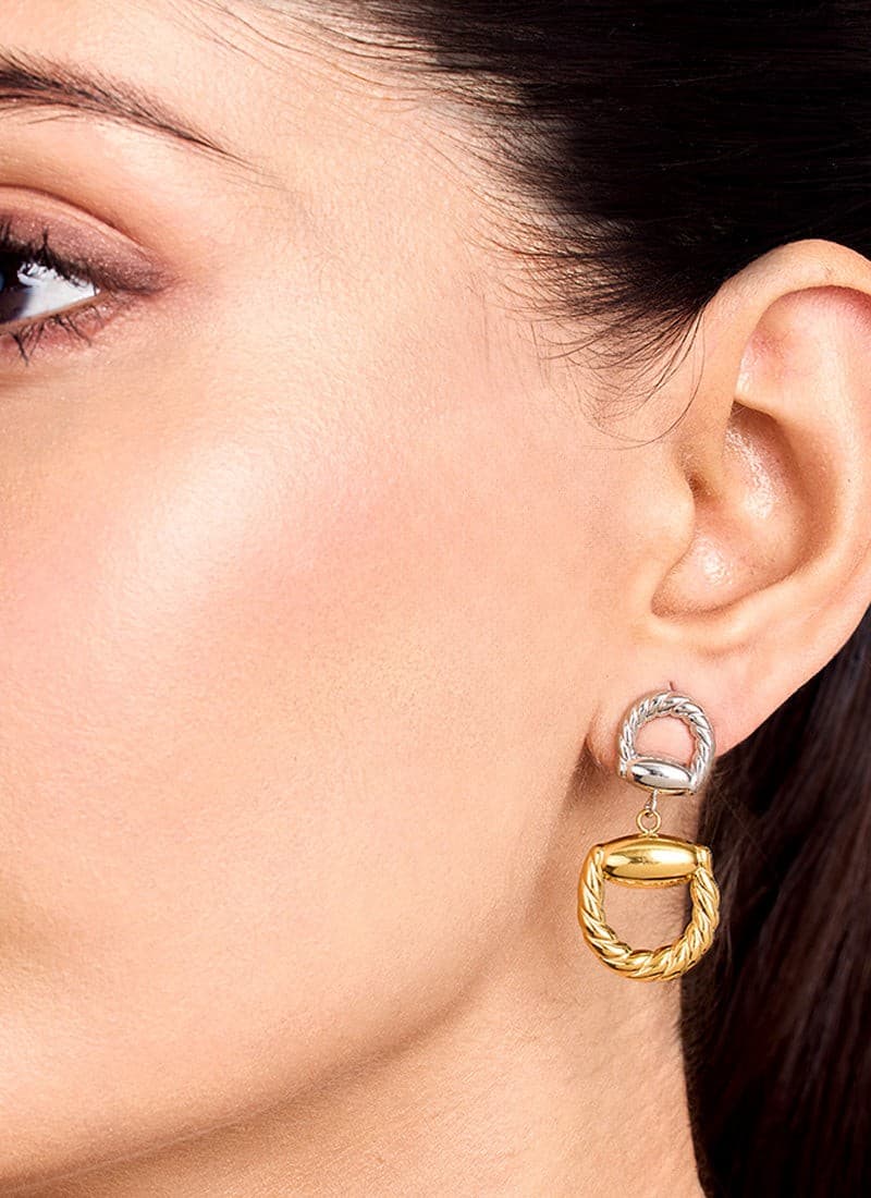Tidal Twisted Braid Earrings
