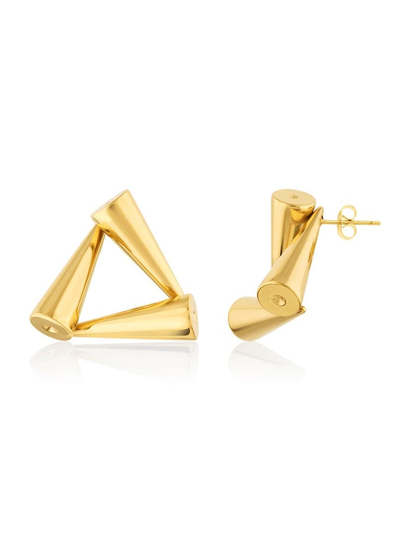 Golden Edge Studs
