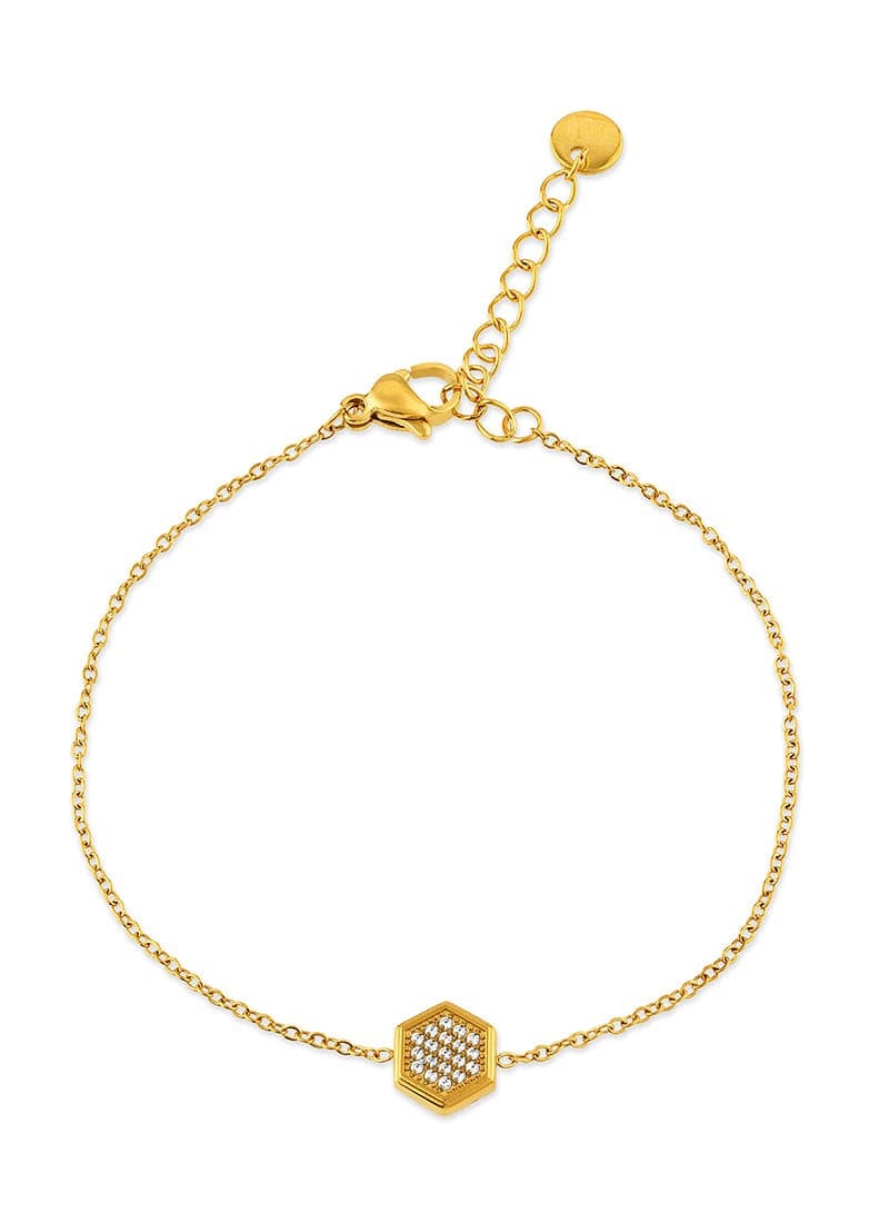 Golden Hive Bracelet