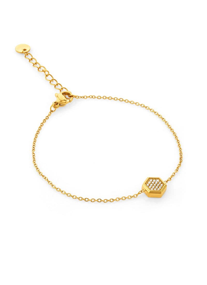 Golden Hive Bracelet