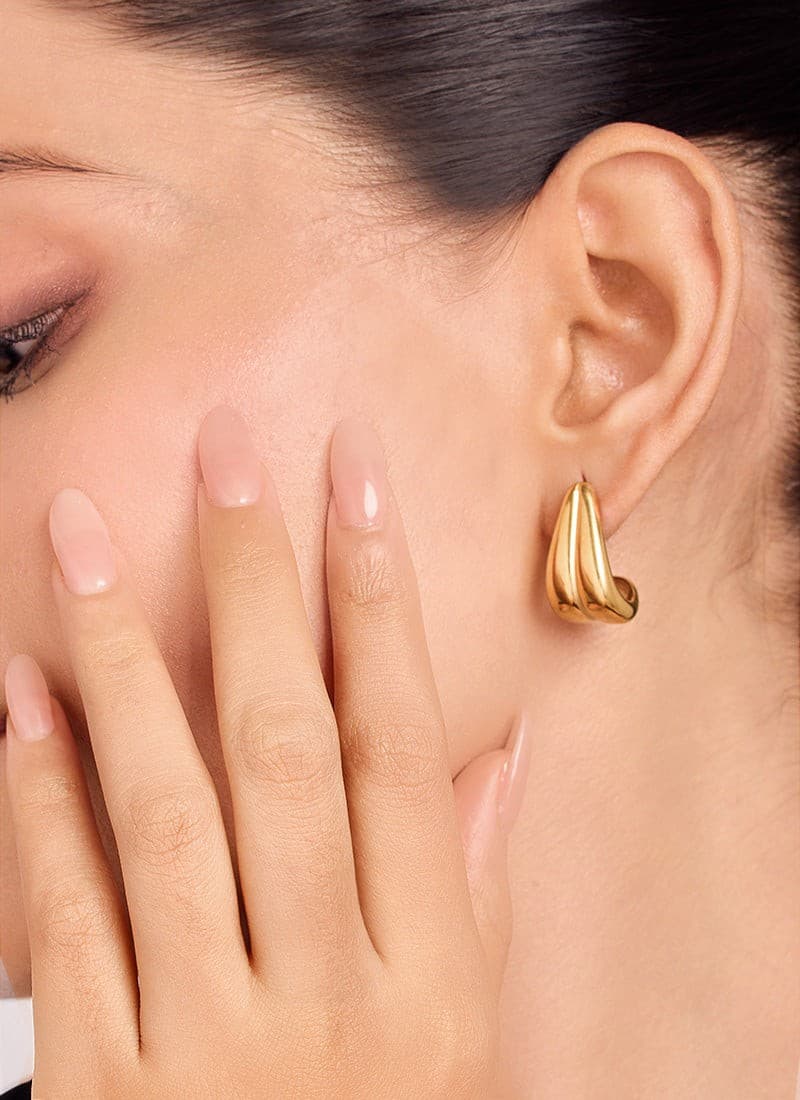 Molten Curve Earrings