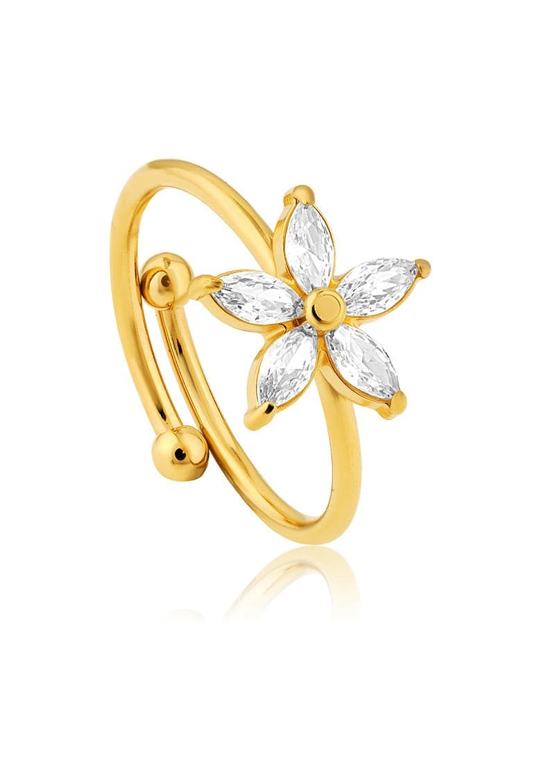 Crystal Bloom Ring