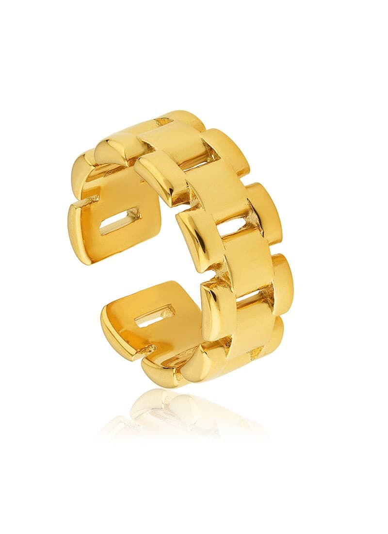 Golden Link Ring