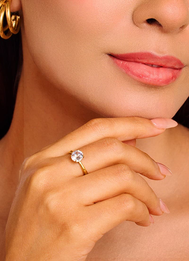 Everlight Solitaire Ring