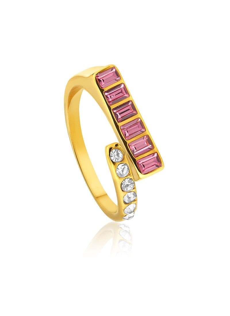 Rosé Crest Ring