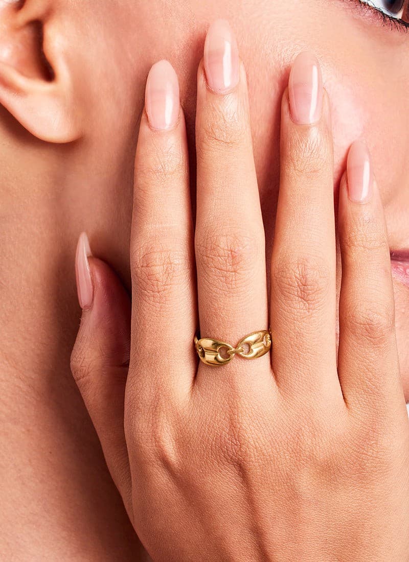 Gold Unity Ring