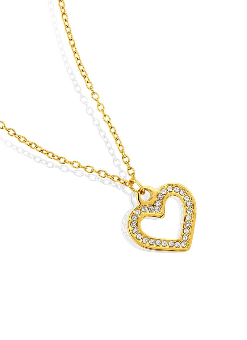 Dew Heart Necklace