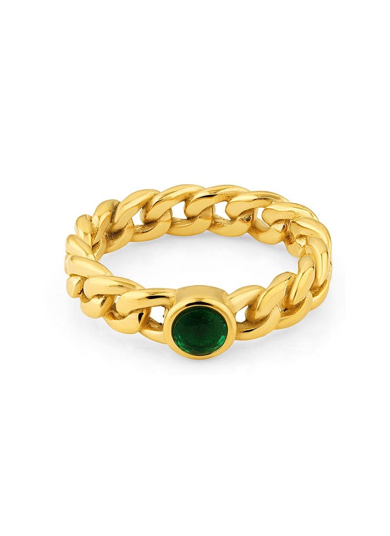 Linked Stone Ring