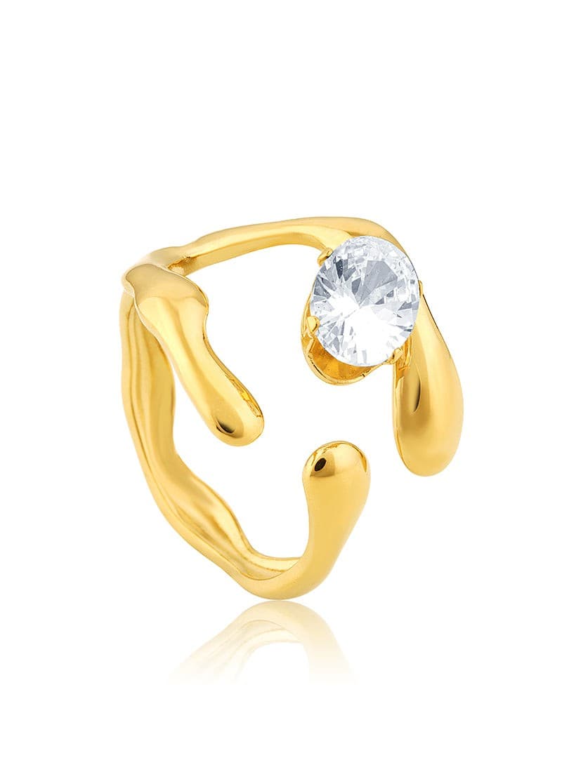 Golden Dew Ring