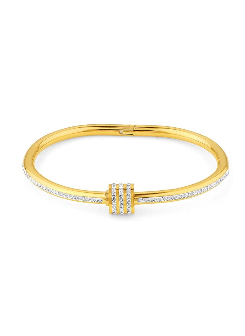 Crystal Shine Bangle Bracelet