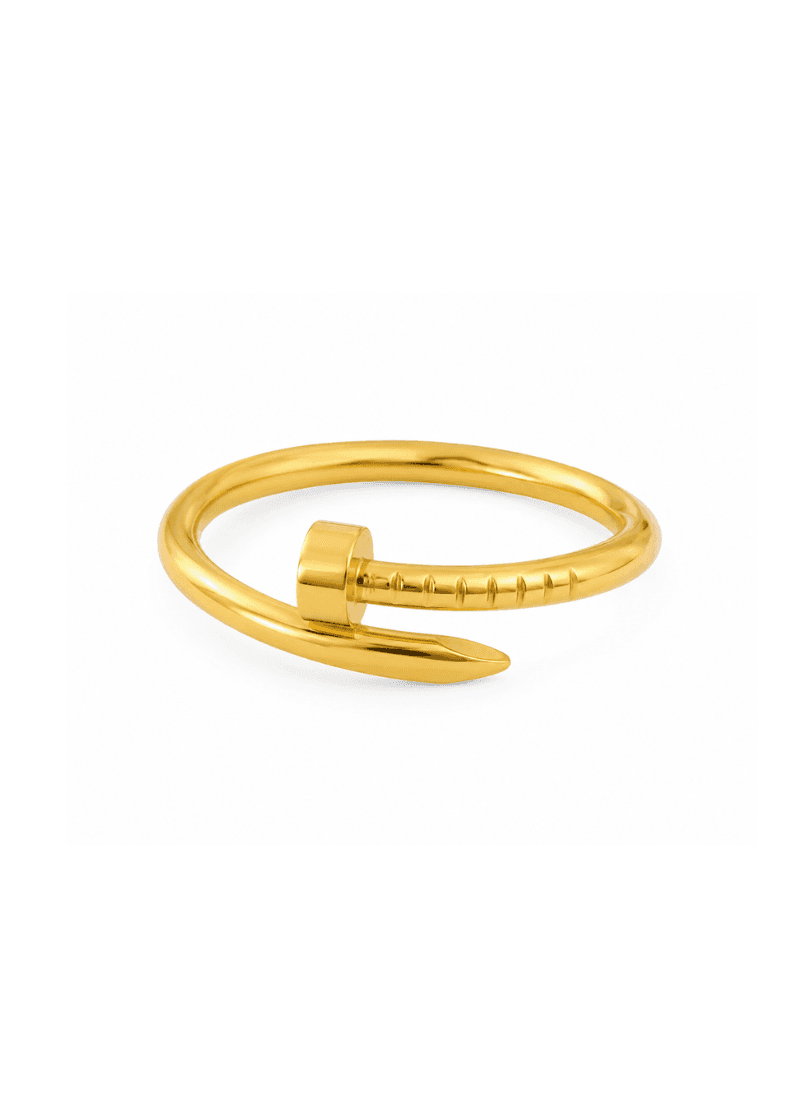 Golden Nail Ring