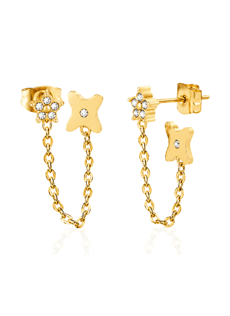 Petal Link Earrings
