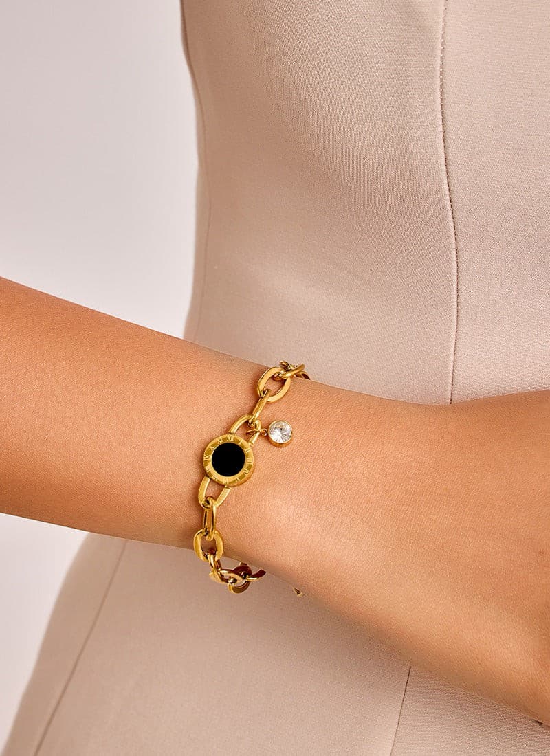 Midnight Charm Bracelet