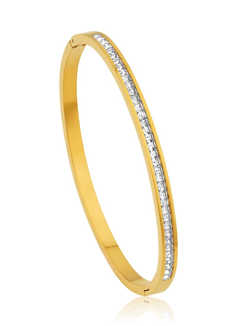 Shimmer Line Bangle Bracelet