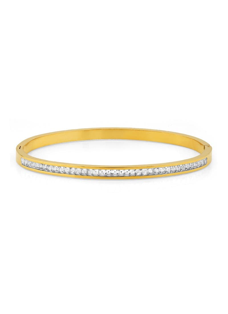 Shimmer Line Bangle Bracelet