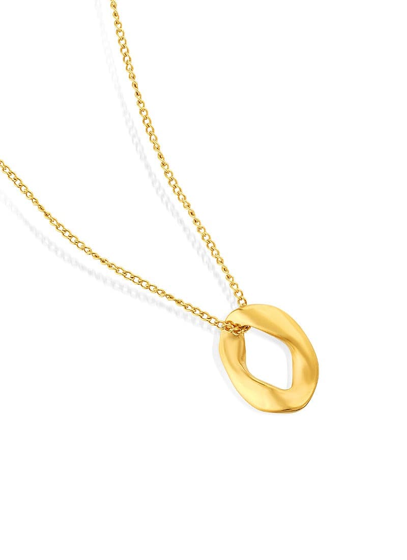 Molten Curve Necklace