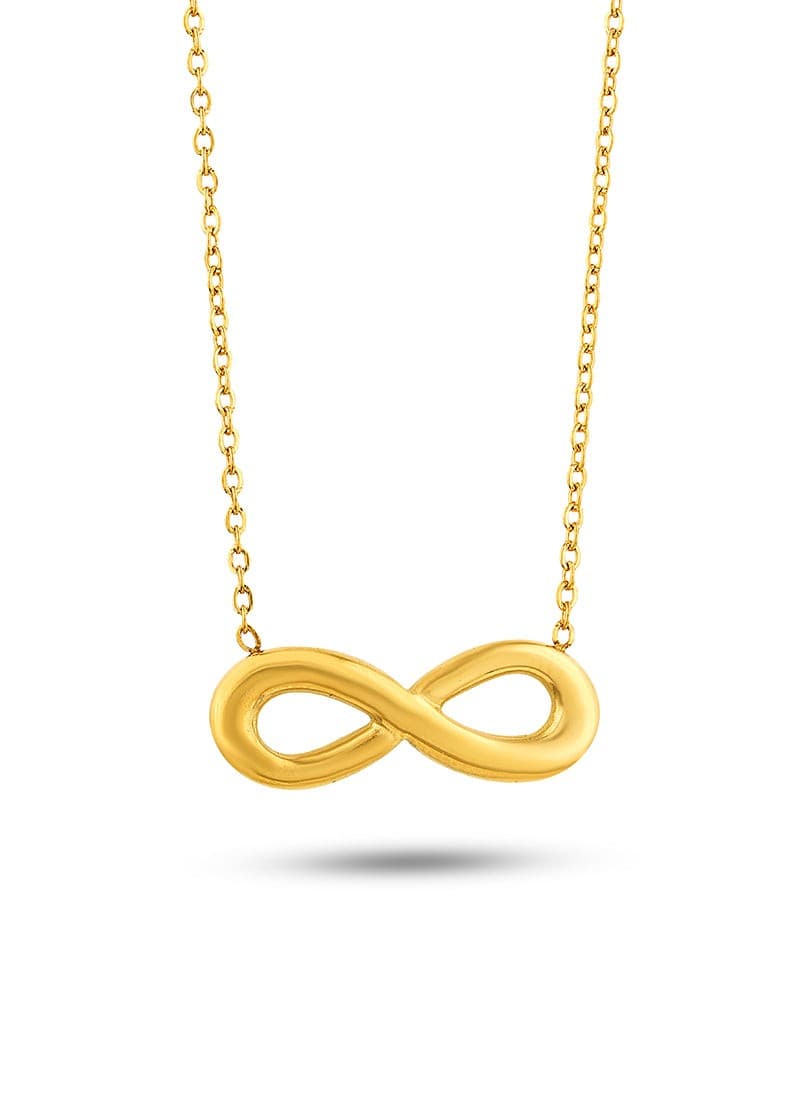 Golden Infinity Necklace