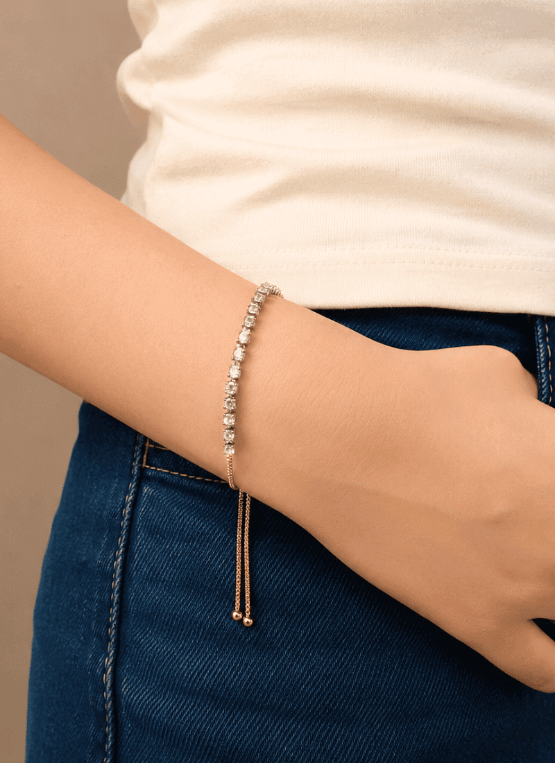 Halo Tennis Bracelet