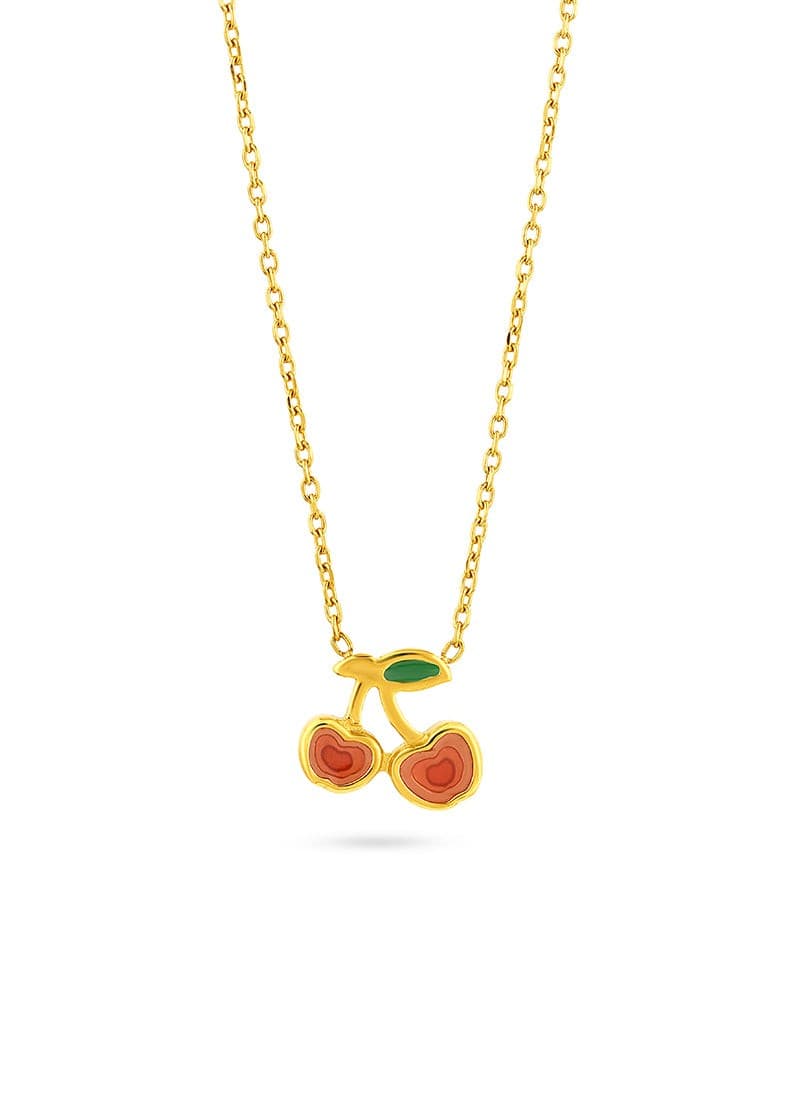 Crimson Charm Necklace
