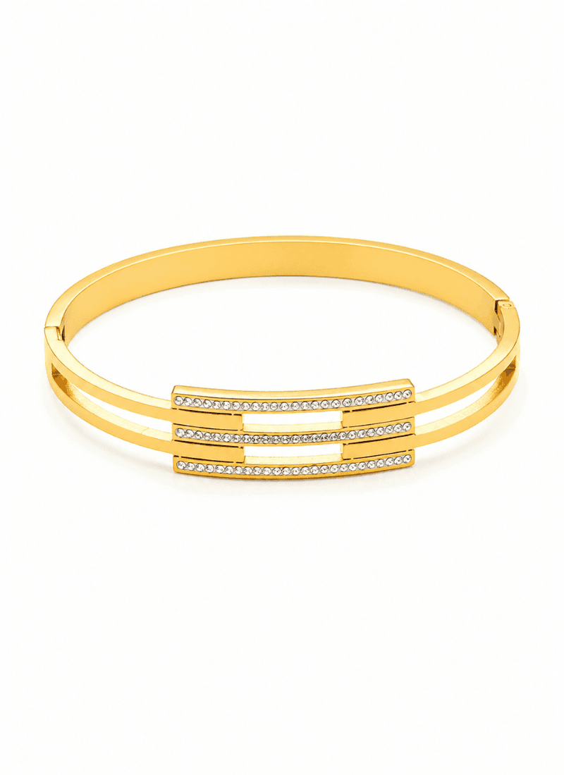 Golden Bar Bangle