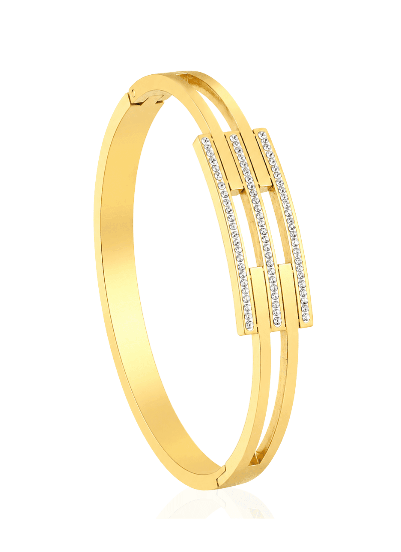Golden Bar Bangle