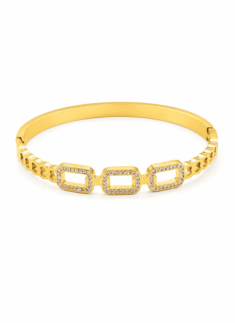 Prism Link Bangle